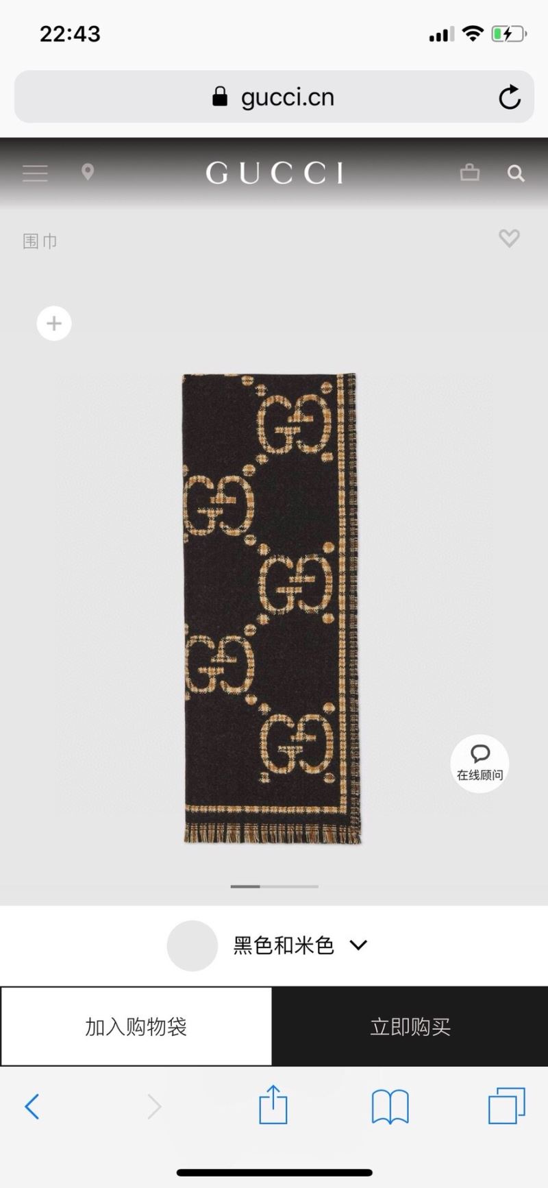 Gucci Scarf